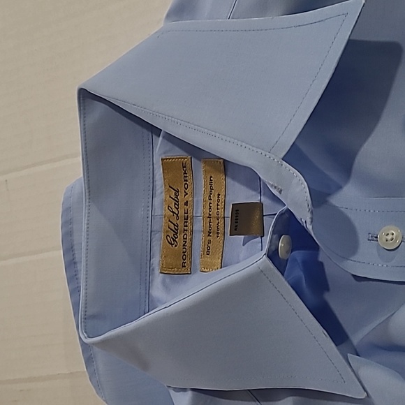 Roundtree and Yorke Gold label Dress Shirt - Picture 11 of 11